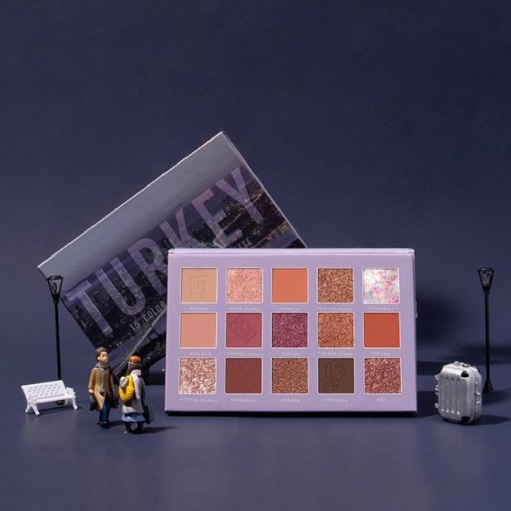 FOCALLURE, Turkey Go Travel Eyeshadow Palette